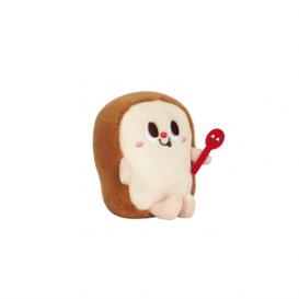 Stuffed Bread Plush Keychain 