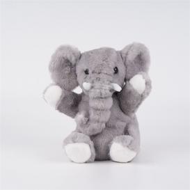 Wildlife Elephant Plush Hand Puppet 