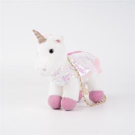 Plush Unicorn Kids Plush Bag 
