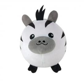 Custom Plush soft zebra animal squishy plush wholesale 